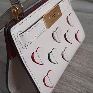 Tory Burch limited edition Valentine’s Day Lee radziwell nano crossbody